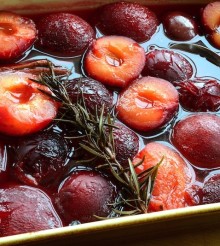 Baked Plums