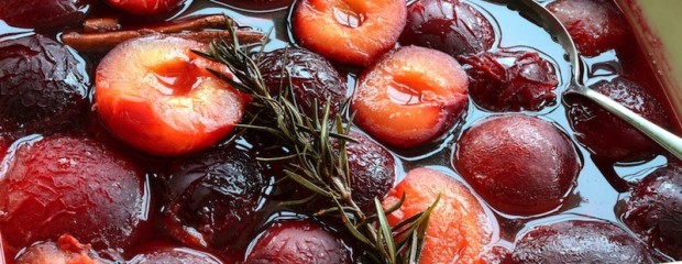 Baked Plums