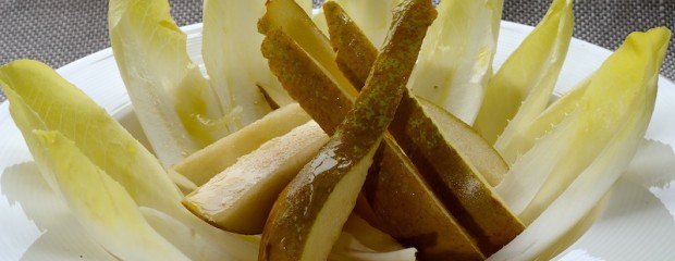 Pear & Green Leaf Salad