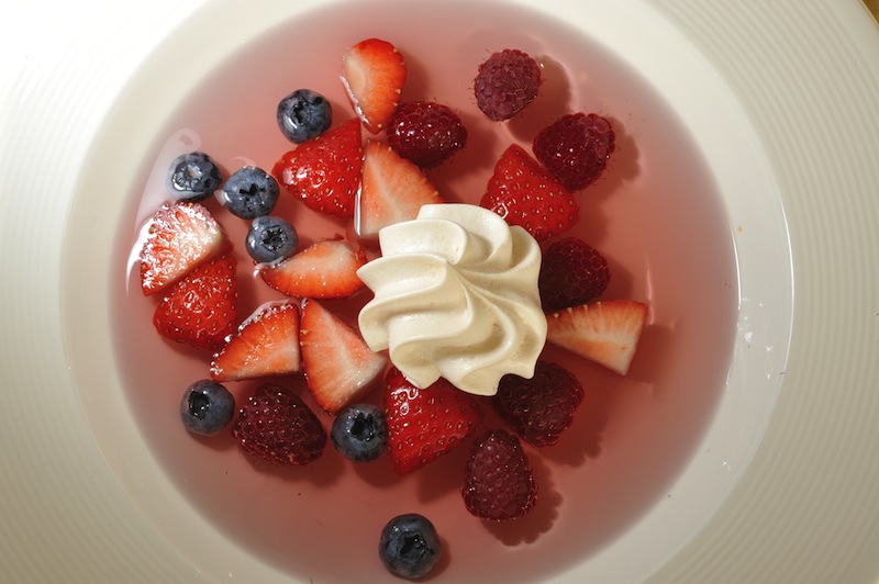 fruit soup baby meringues sam stern white wine chart light to heavy
