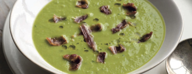 Pea, Chilli and Mint Soup