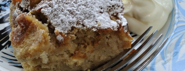 Apple, Rum & Lemon Cake