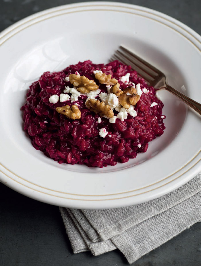 Beetroot Risotto Sam Stern