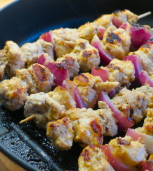 Lebanese Chicken Kebabs