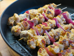 Lebanese Chicken Kebabs