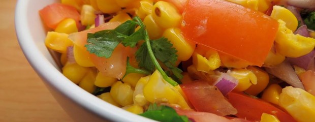 Mexican style corn salsa