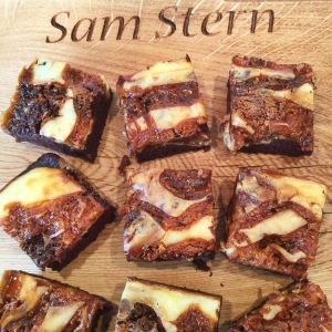 Salted Caramel Cheesecake Brownies