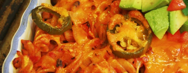 Mexican Sausage Pasta Bake