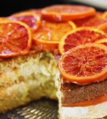 blood orange cake