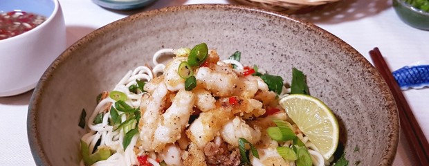 Salt and pepper squid