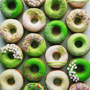 Matcha Tea Donuts