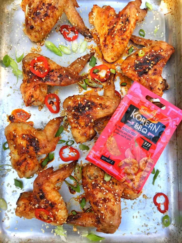 Korean BBQ Chicken Wing Recipe