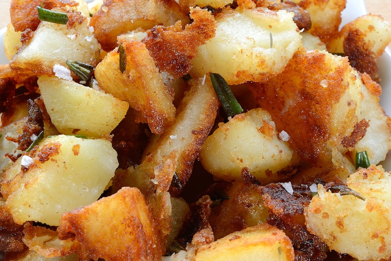 Herby Pan-Fried Potatoes - Sam Stern