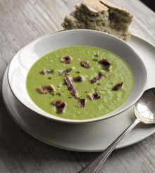 Pea, Chilli and Mint Soup