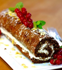 Jamaican Ginger Roulade